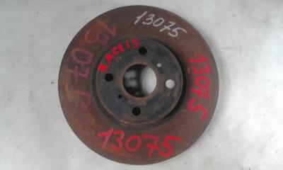 Тормозной диск Toyota Ractis SCP100 передний